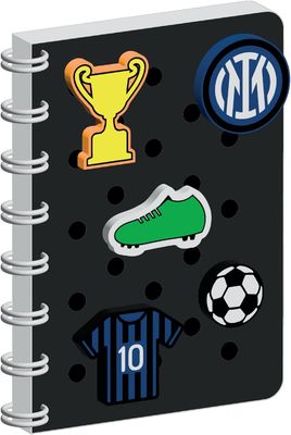 Seven Inter A5 Ring Binder - Customizable Cover with Patch