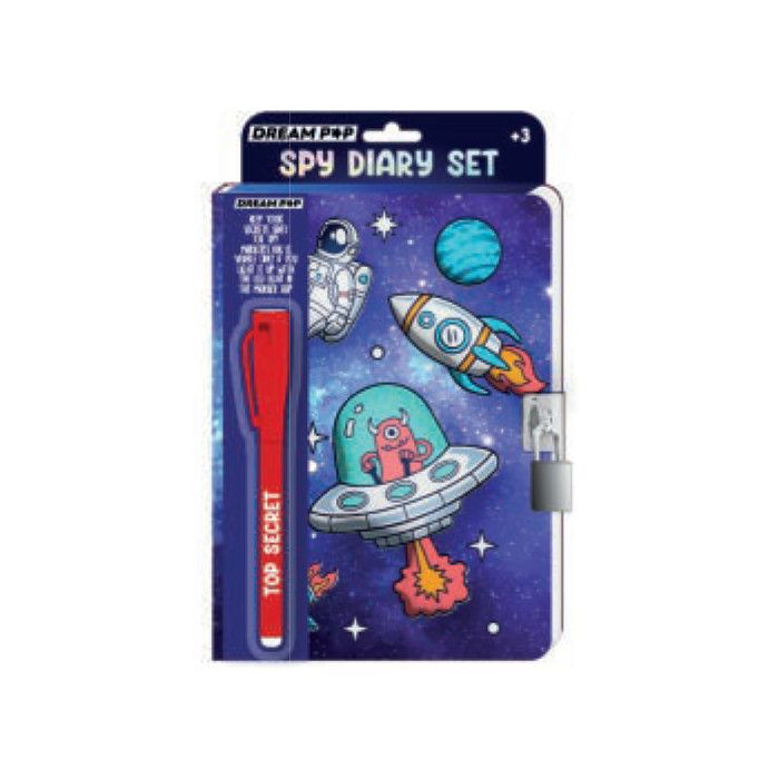 SECRET DIARY WITH MAGIC PEN SPACE TRI-COASTAL DREAMPOP