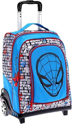 Maricart School Trolley Backpack Spiderman 34x25x52 cm