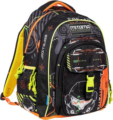 Mitama Fluo Battle School Backpack - New Plus