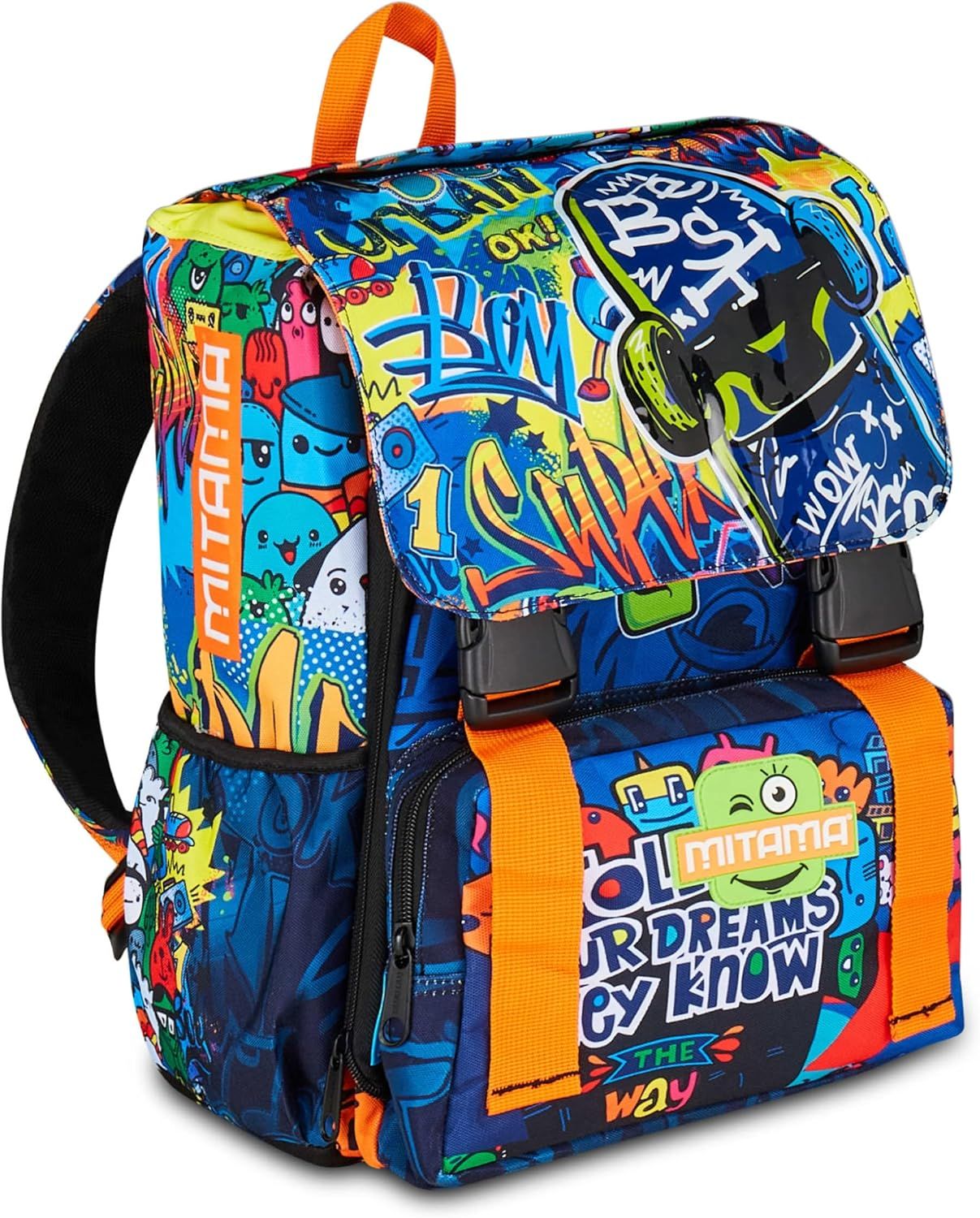 Mitama Skate Dream 4Zip Expandable Backpack