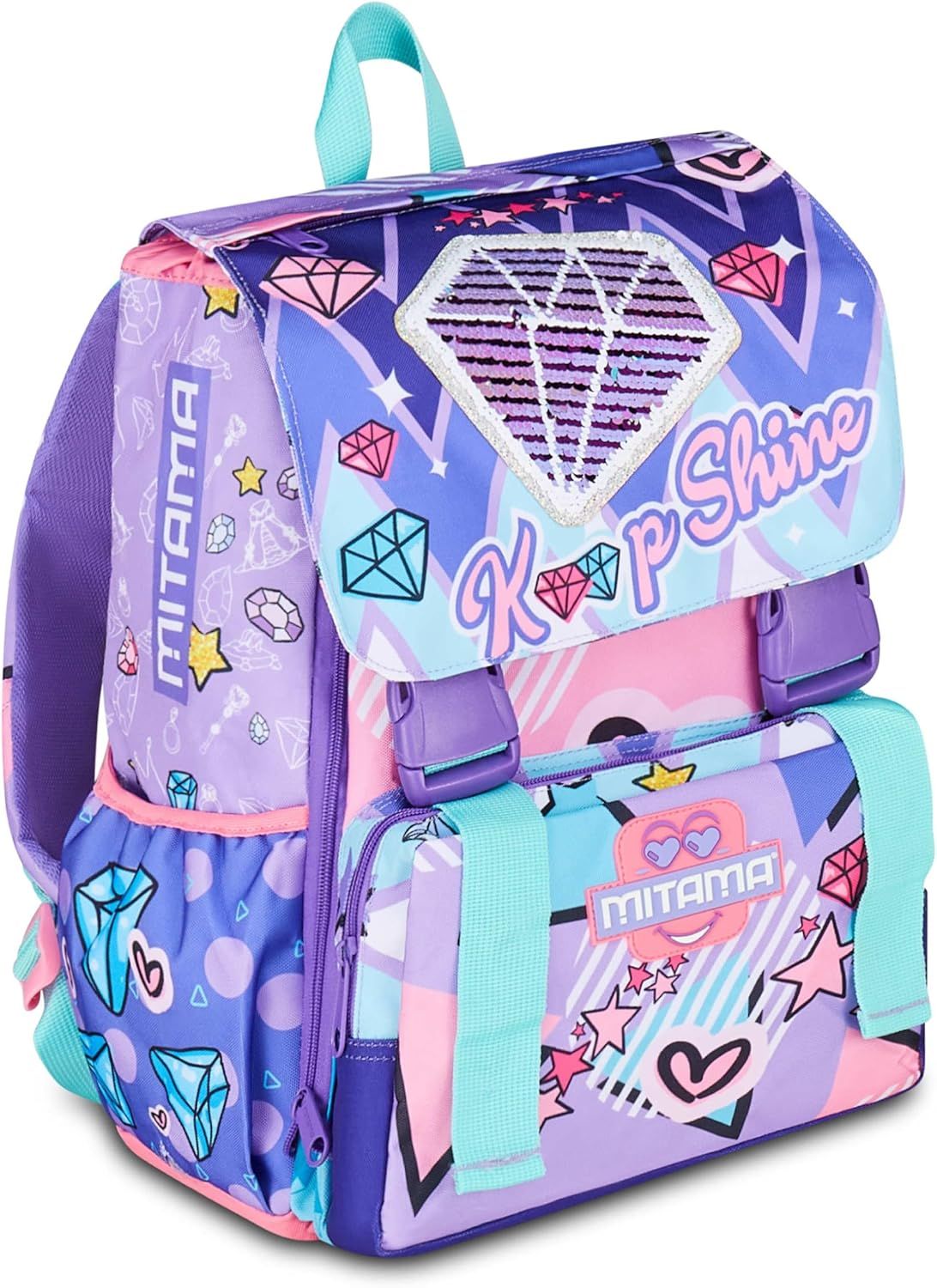 Mitama DOUBLE DIAMOND 4Zip Expandable Backpack