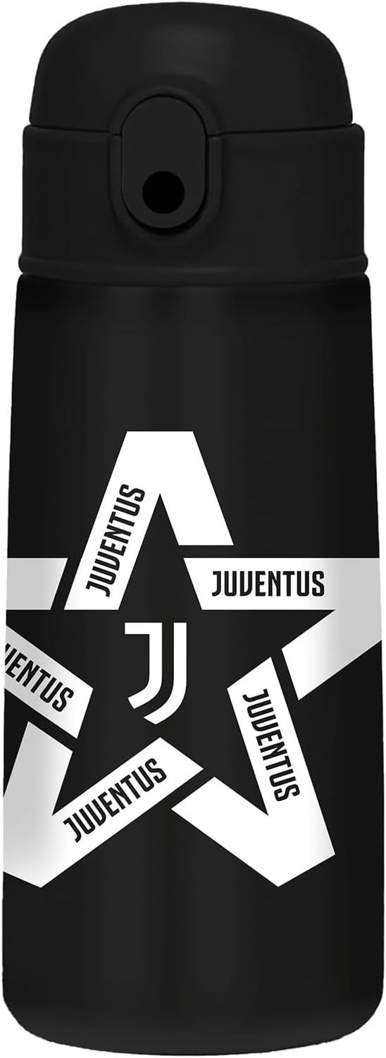 Seven Juventus Thermal Water Bottle with Straw