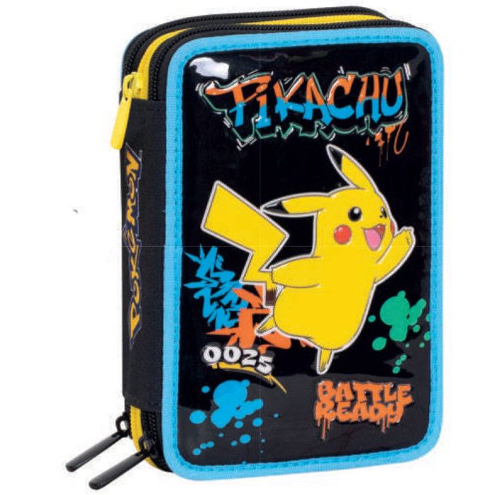 3 ZIP PENCIL CASE POKÉMON Sing It!