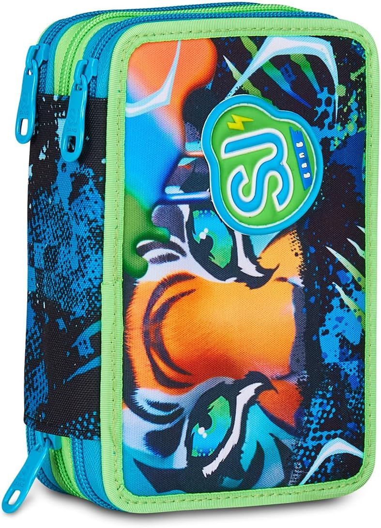 SJ GANG STYLE JAM GANG Pencil Case 3 Zip Air Tiger