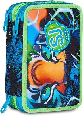 SJ GANG STYLE JAM GANG Pencil Case 3 Zip Air Tiger