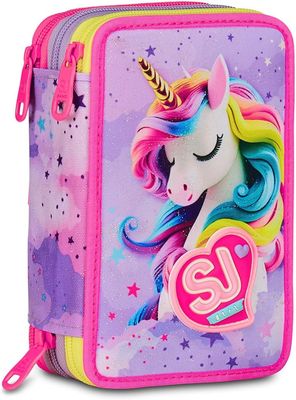 SJ GANG STYLE JAM GANG Pencil Case 3 Zip Fable Journey