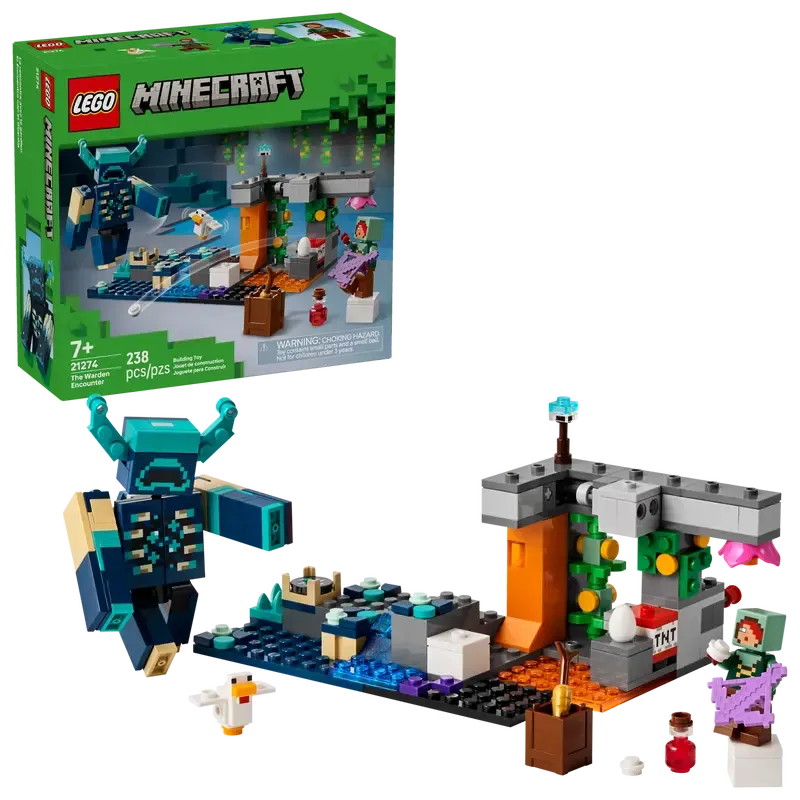 LEGO 21274 –Minecraft Encounter with the Overseer