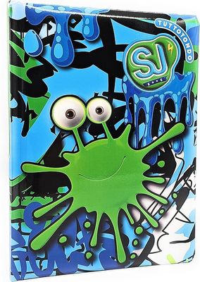 Seven SCHOOL DIARY dated 2025/2026 SJ GANG - Green Alien