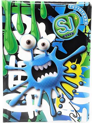 Seven SCHOOL DIARY dated 2025/2026 SJ GANG - Blu Alien
