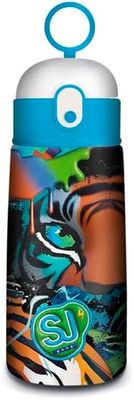 SJ GANG Stainless Steel Thermal Water Bottle, Animals, Tiger
