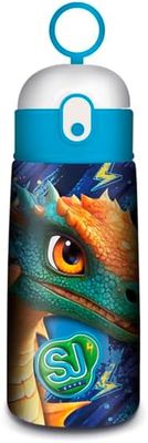 SJ GANG Stainless Steel Thermal Water Bottle, Animals, Dragon