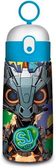 SJ GANG Stainless Steel Thermal Water Bottle, Animals, Dragon with Armor
