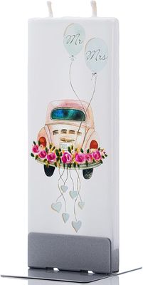 Flatyz – Decorative Flat Candles – Mr e Mrs Just Married