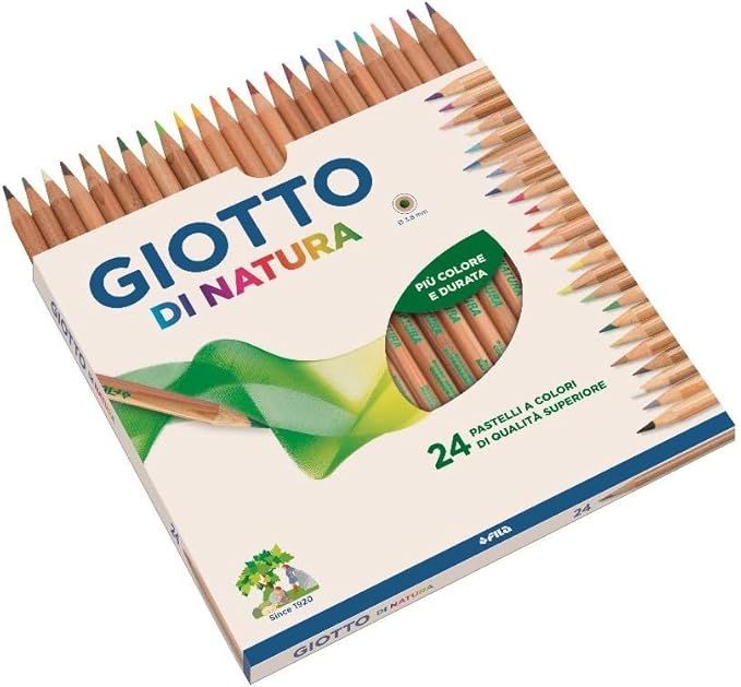 Giotto di Natura - Pack of 24 Colored Pastels