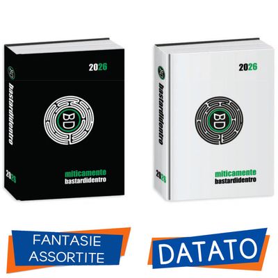 DIARY AGENDA 16 MONTHS BASTARDIDENTRO CLASSIC 2025-2026 - Pocket Size