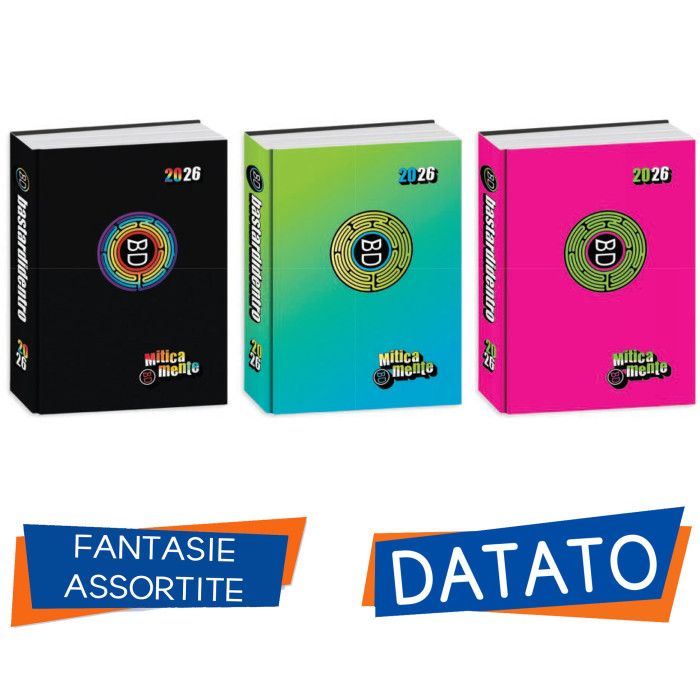 DIARY AGENDA 16 MONTHS BASTARDIDENTRO Color New 2025-2026 - Standard Size