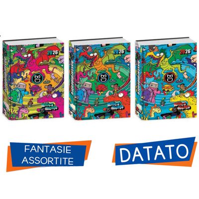 DIARY AGENDA 16 MONTHS BASTARDIDENTRO Special 2025-2026 - Standard Size