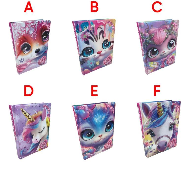 Diary Dated 10 Months 2025/2026 SJ Gang Animals Girl