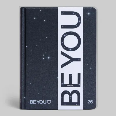 BE YOU - Cosmic Pattern, Diary 25-26 - 12 Months Dated - Easy Format