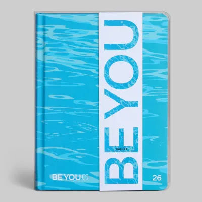 BE YOU - Cosmic Pattern, Diary 25-26 - 12 Months Dated - Easy Format