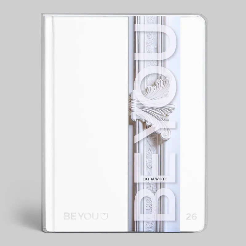 Be You 25/26 Extra White agenda diary - Standard format