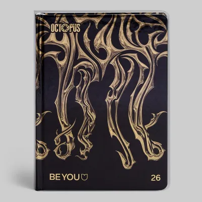 Be You Gold Octopus Diary 25/26 - Easy Format