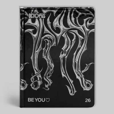 Be You Silver Octopus Diary 25/26 - Easy Format