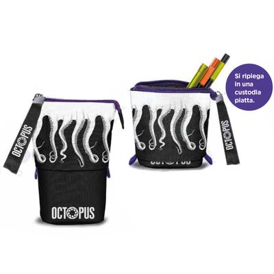 Be You Octopus - Transformable Vertical Pencil Case