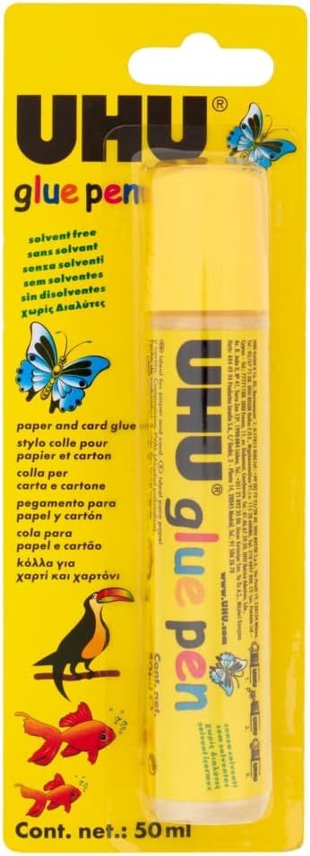 UHU Glue Pen transparent liquid glue 50 ml
