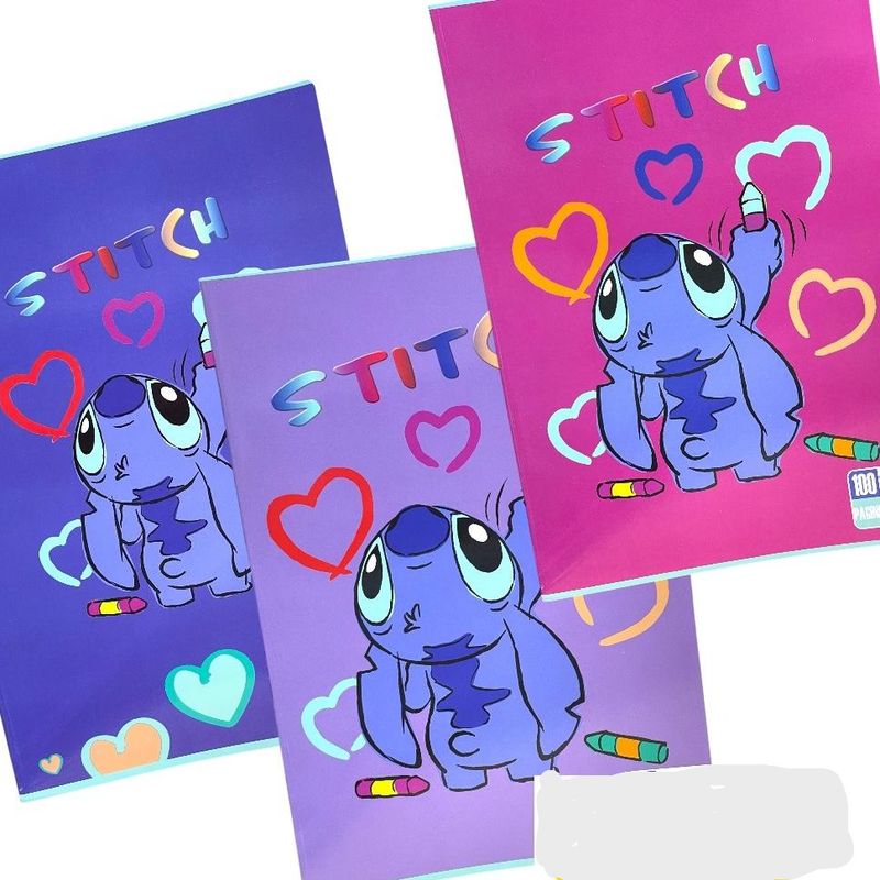 Maxi Notebook A4 Stitch – Maricart - Ruled 5MM