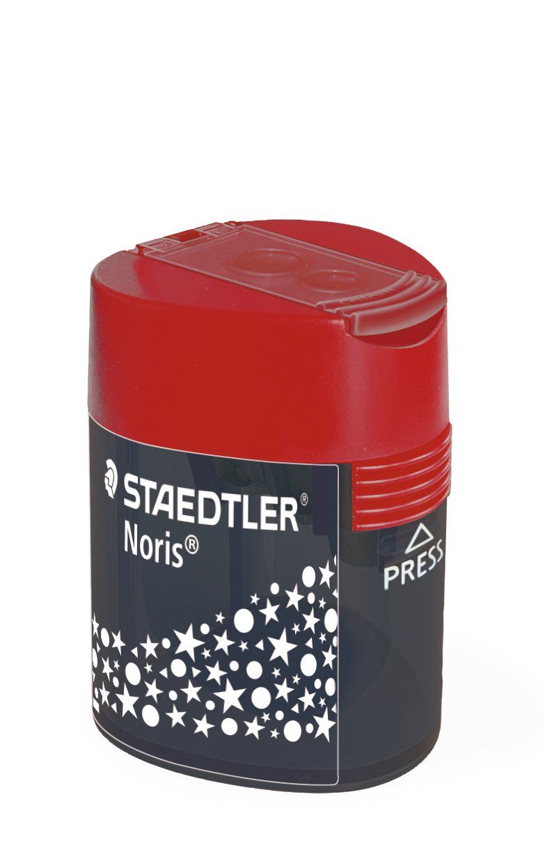 STAEDTLER Triangular Pencil Sharpener with Reservoir cod 512 F
