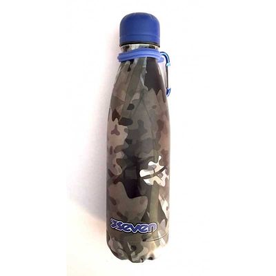 Water Bottle Seven 500Ml Camo Grey