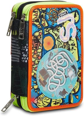 3 ZIPPER POUCH - SJ Pirate Boy