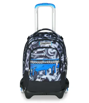 Seven® JACK TROLLEY 3 WHEELS DETACH - QUICK GRAFFITI BOY
