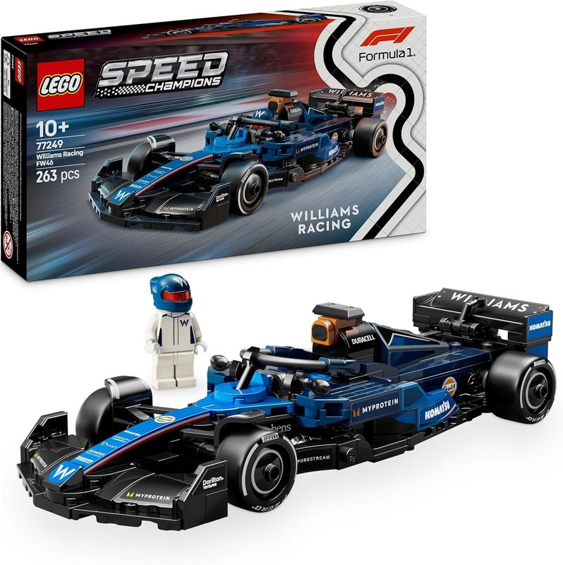 LEGO Speed Champions Williams Racing FW46 F1 Race Car