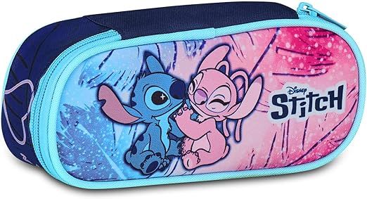 Seven Lilo &amp; Stitch Round Plus School Pencil Holder