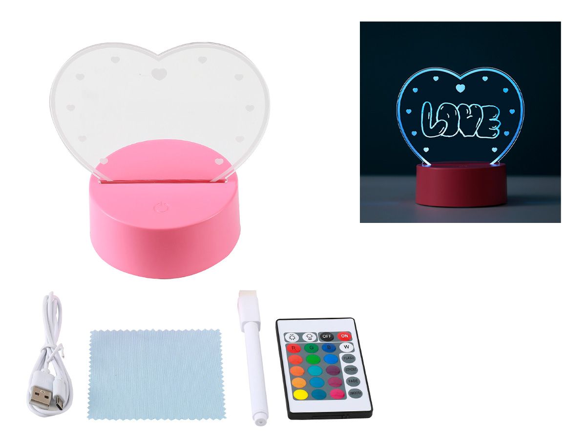 FOLLOW YOUR HEART - Total Juggling Lightboard Lamp cod XL2330H