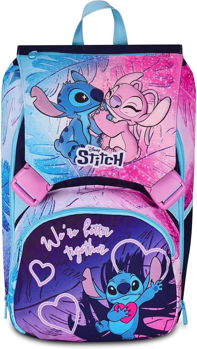 Big Lilo &amp; Stitch Double-Sided Backpack - Seven