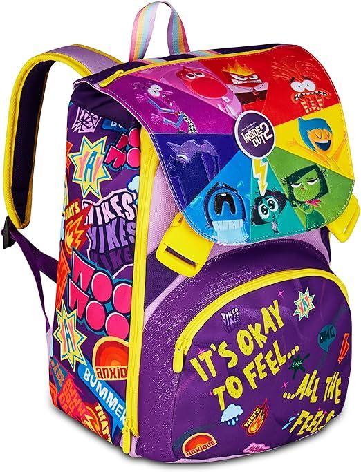 Seven - Big Inside Out 2 Universal Mood Double-Sided Backpack