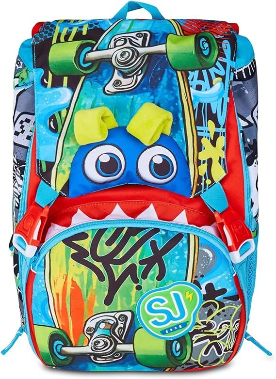 Sj Gang - EXPANDABLE BACKPACK BIG - SHARKY SKATE