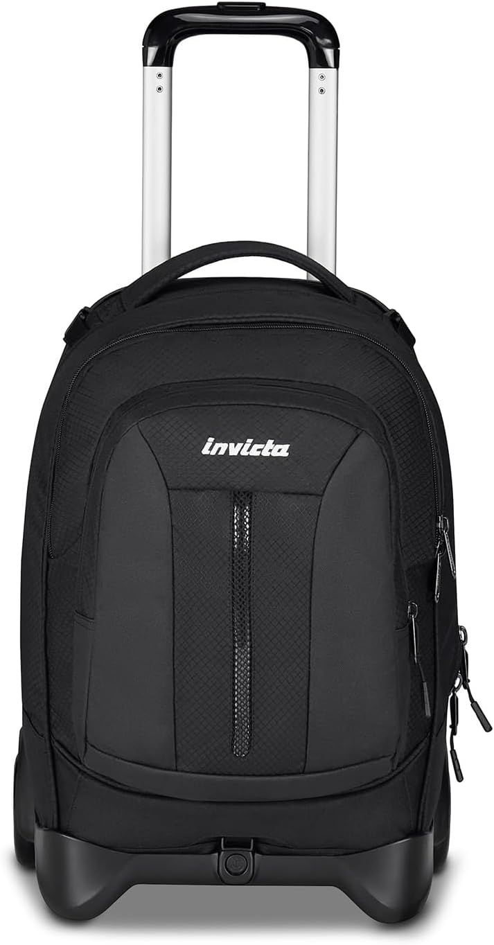 Invicta TROLLEY 2 Wheels PLUG LED - black