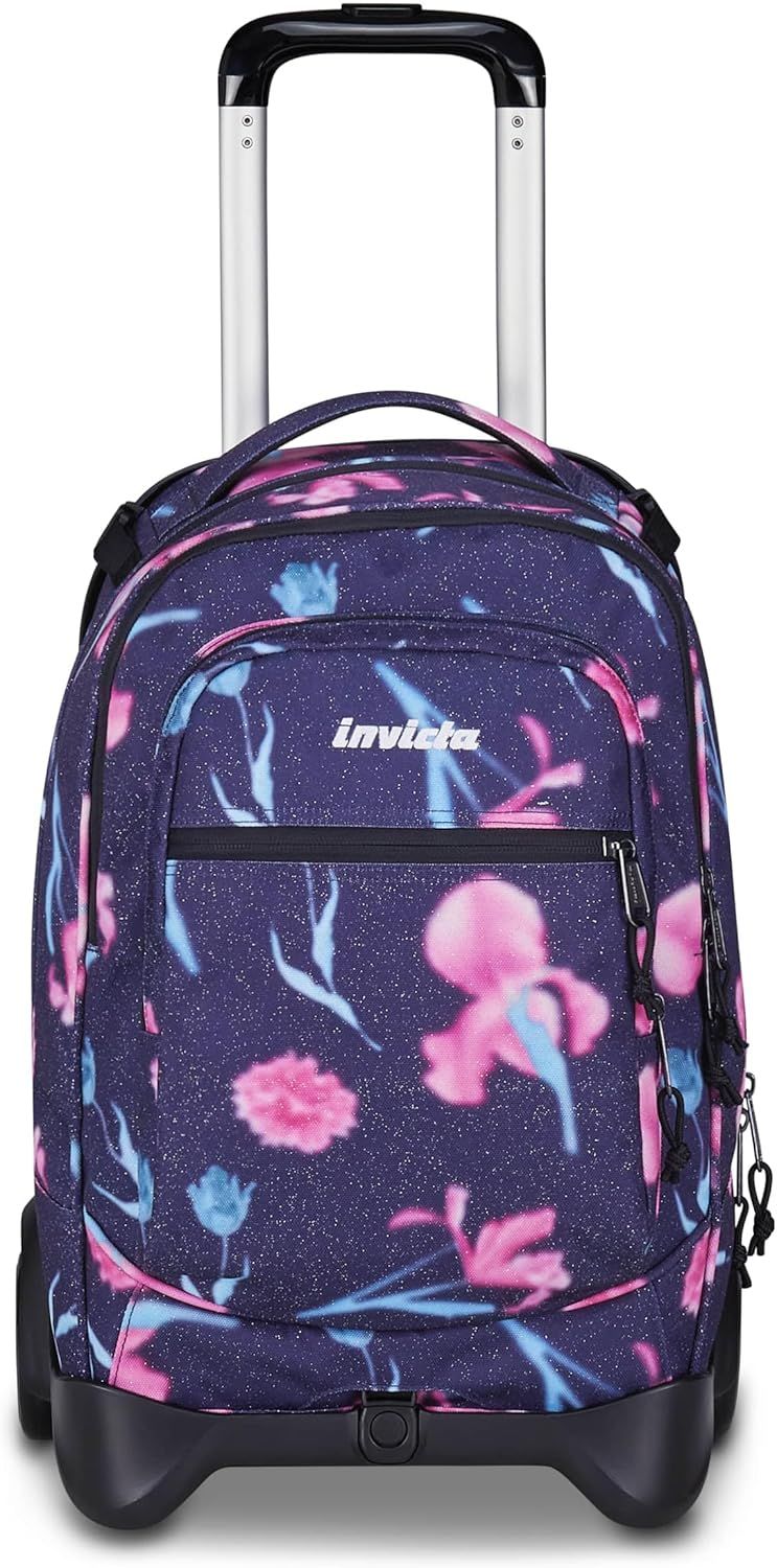 Invicta TROLLEY PLUG FANTASY SHINE - Fluo Pink and Light Blue Flowers