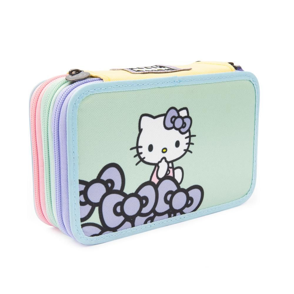 Hello Kitty Triple Pencil Case - Auguri Preziosi