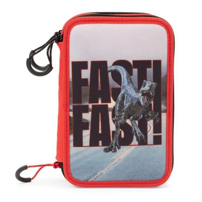Jurassic World Triple Pencil Case - Auguri Preziosi