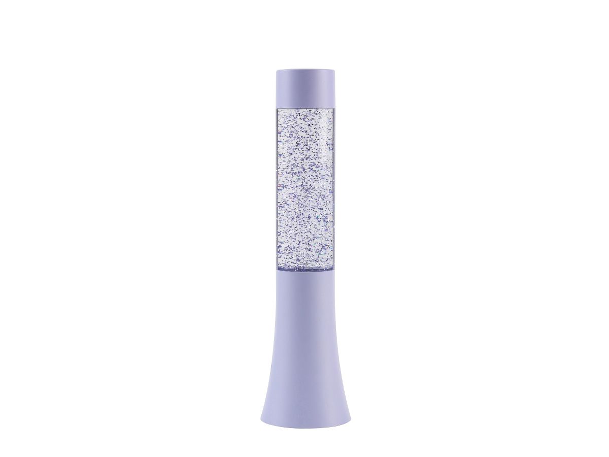 ITotal - Pastel purple Glitter Flared lamp code XL2979