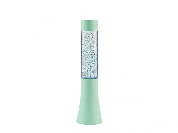 ITotal - Pastel Green Glitter Flared lamp code XL2978