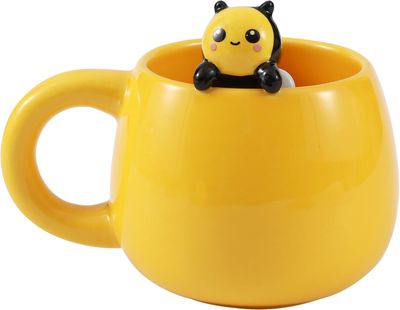 ITotal - Ceramic Mug with Charm Bee