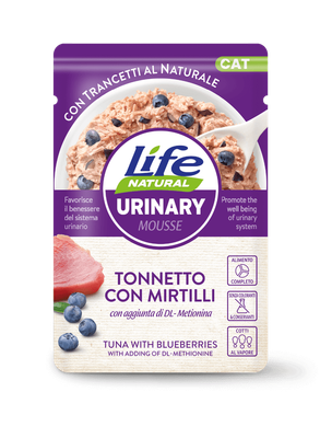Life Natural Cat - Busta 70 gr – Urinary Tonnetto con mirtilli