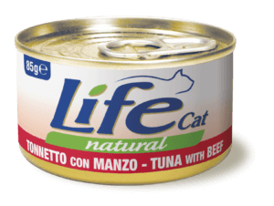 Life Natural Cat - TONNETTO CON MANZO 85g